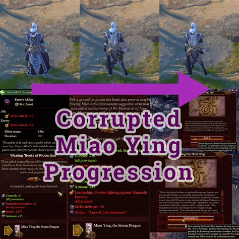 Corrupted Miao Ying Stage 3 for WH3 (reposted after steam took .
